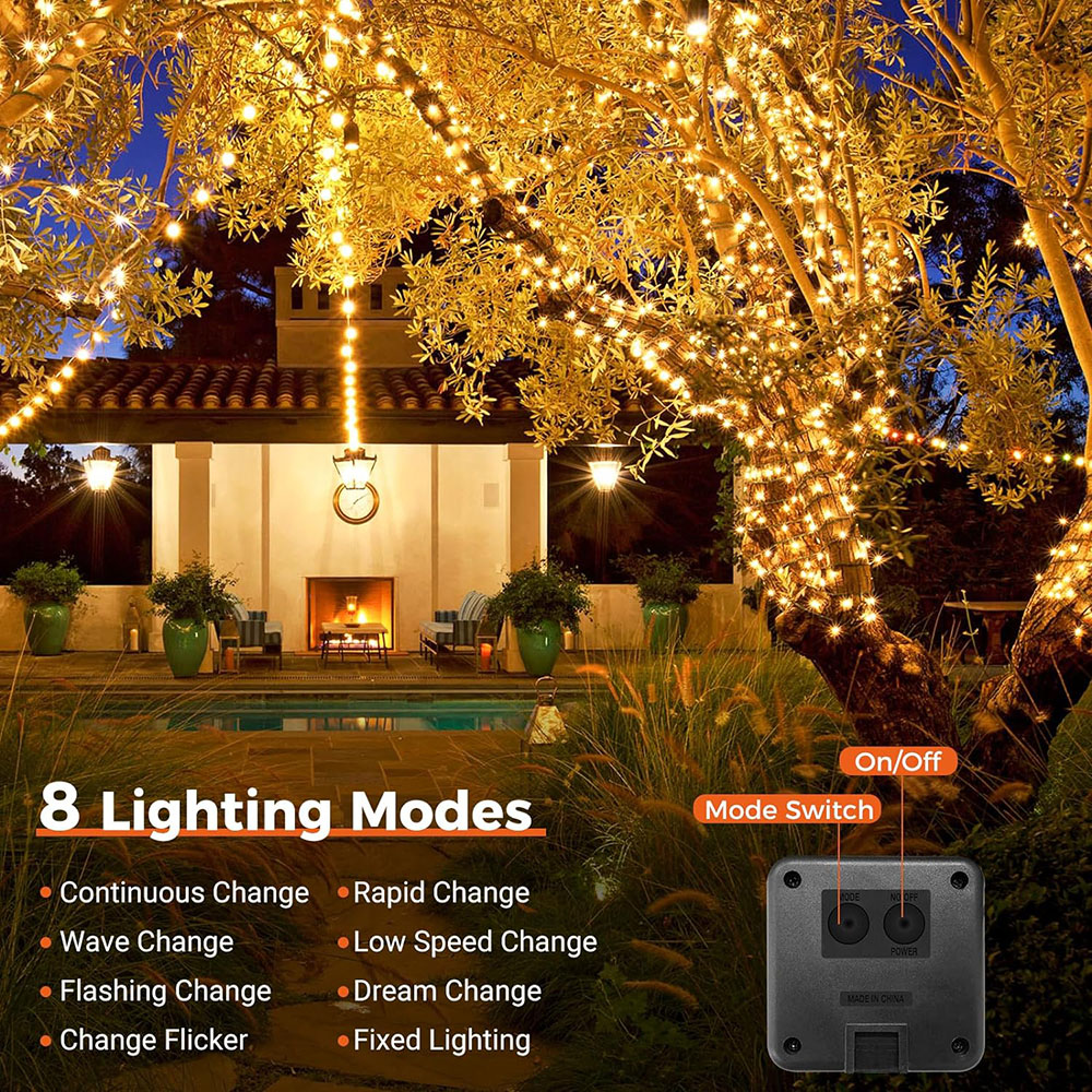 1~4Pcs Solar String Lights Out - Outdoor Lighting Driveway avaliação e preço