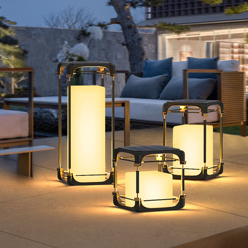 Luminous floor lamp courtyard  - Outdoor Lighting For Garden avaliação e preço