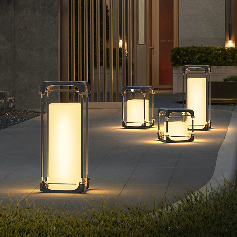 Luminous floor lamp courtyard  - Outdoor Lighting For Garden avaliação e preço