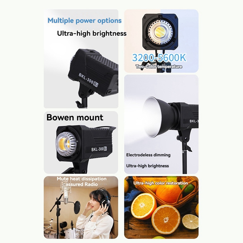 300W Bi LED Video Light, Conti - Outdoor Lighting Video avaliação e preço