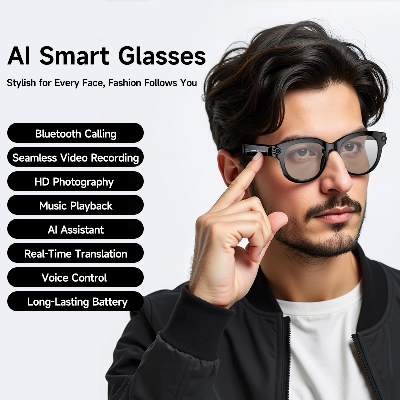 Lenovo AI Smart Glasses 8K HD  - Outdoor Lighting Video avaliação e preço