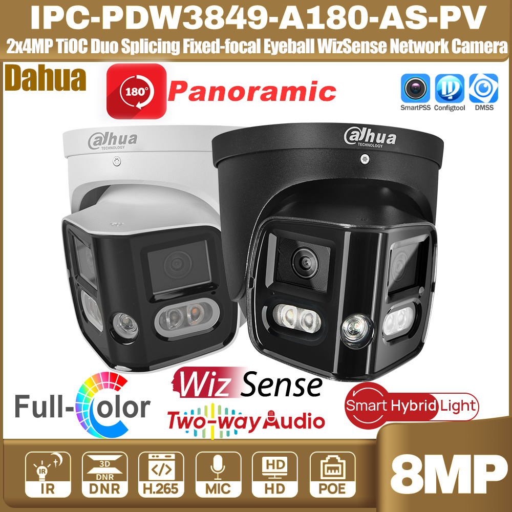 Dahua IPC-PDW3849-A180-AS-PV 2 - Outdoor Lighting Under Roof avaliação e preço