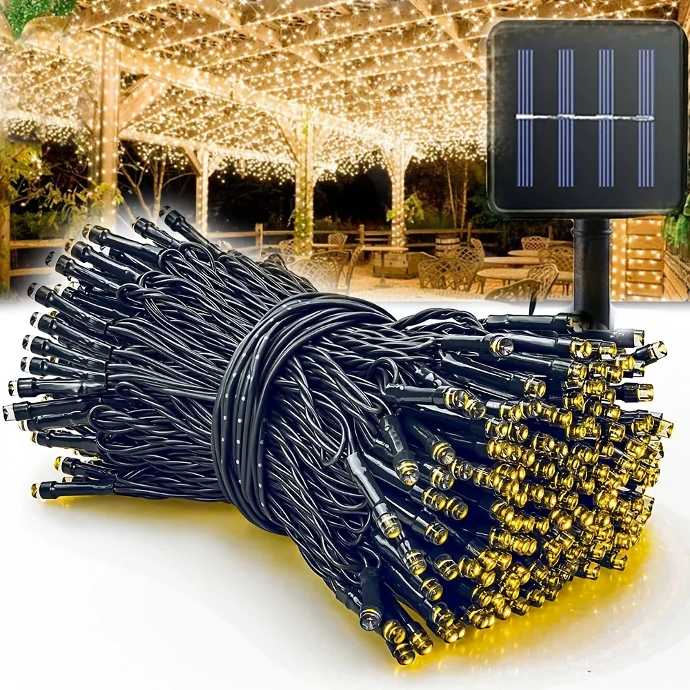 Solar Powered Outdoor String L - Outdoor Lighting Driveway avaliação e preço