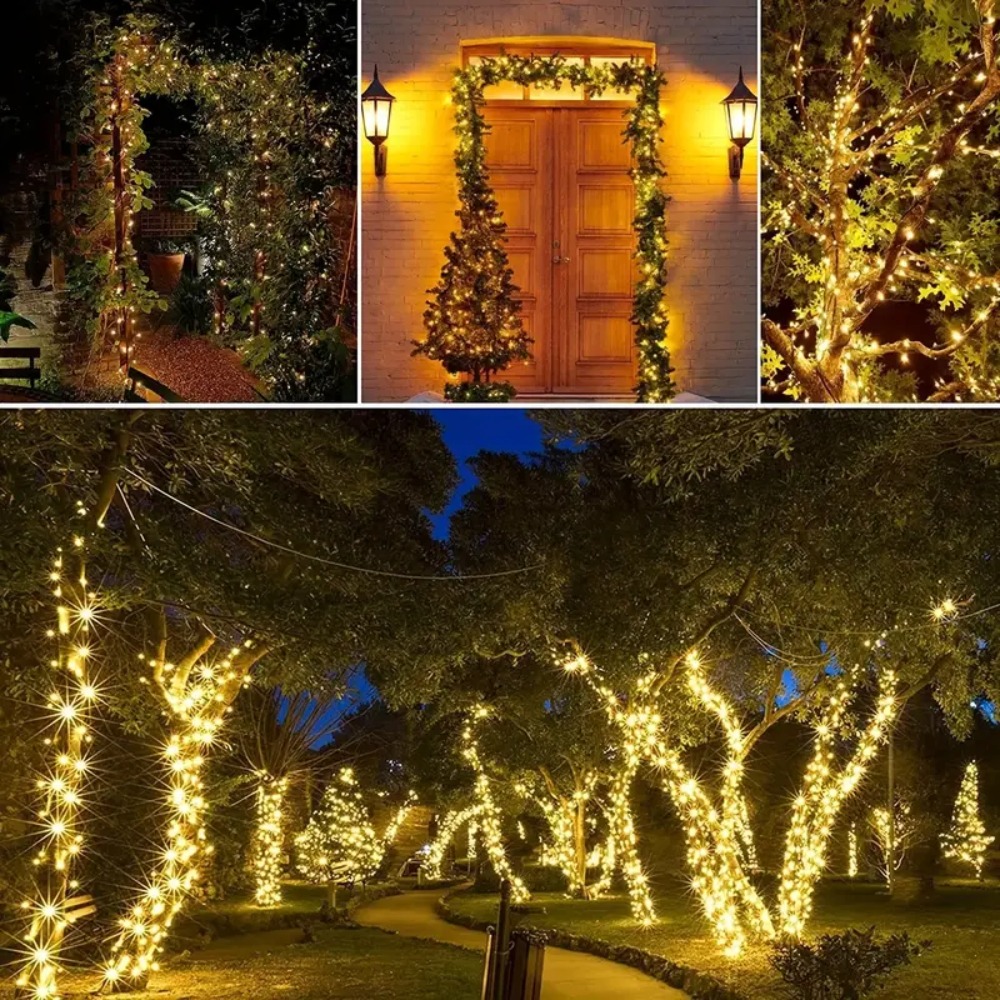 Solar Powered Outdoor String L - Outdoor Lighting Driveway avaliação e preço