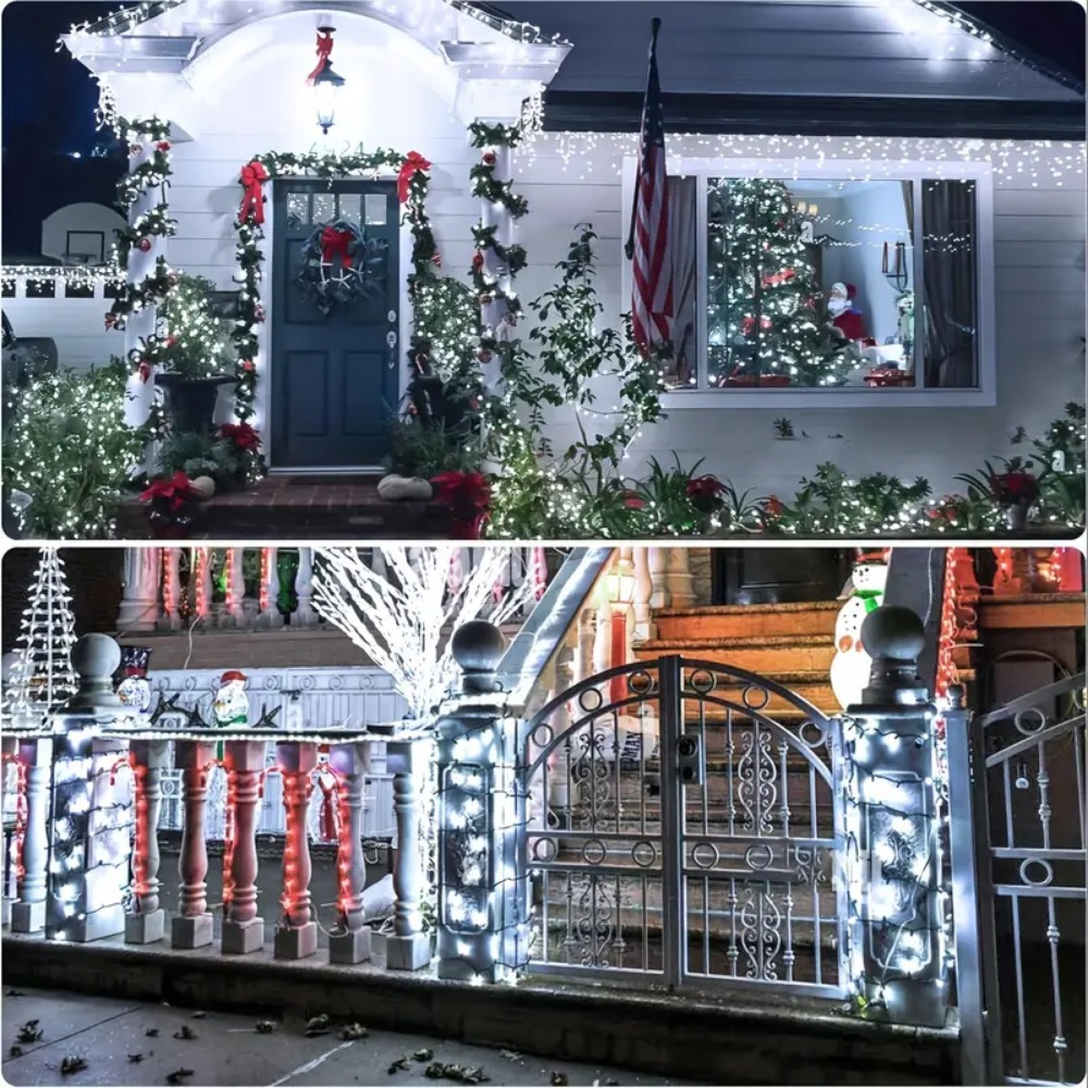 Solar Powered Outdoor String L - Outdoor Lighting Driveway avaliação e preço