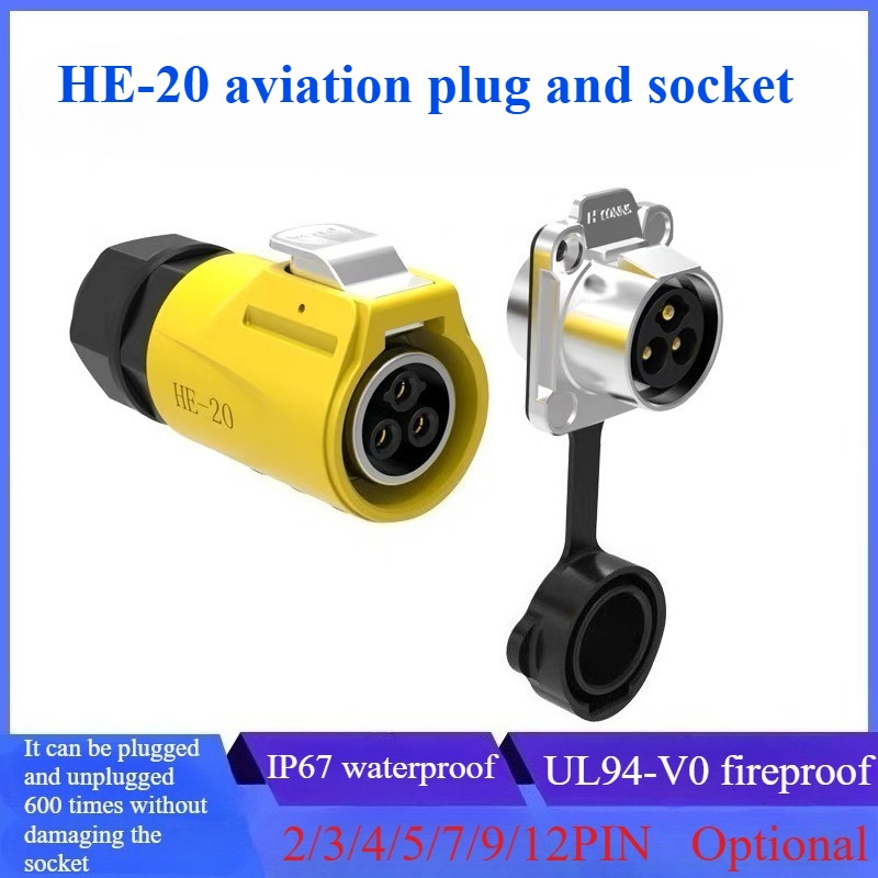HE20 Industrial Waterproof IP6 - Outdoor Lighting Wire Connectors avaliação e preço