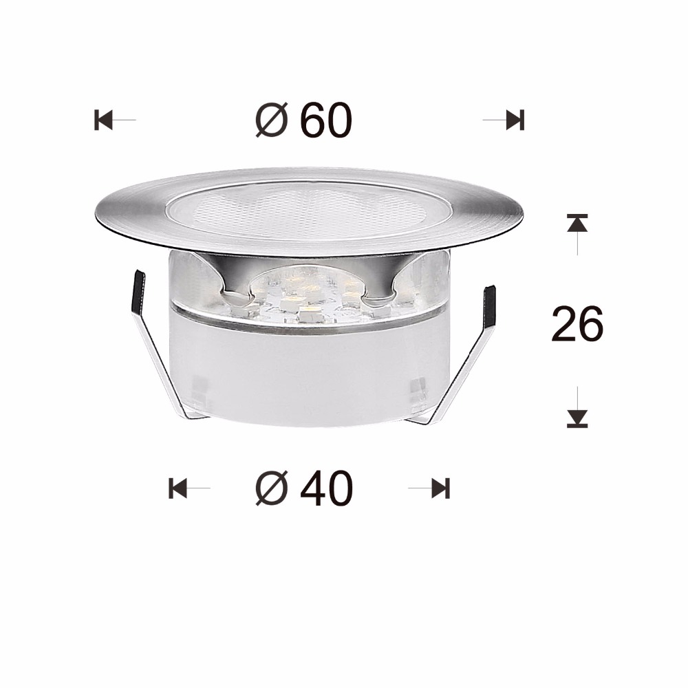 QACA Outdoor Recessed Lamp Low - Outdoor Lighting Low Voltage avaliação e preço