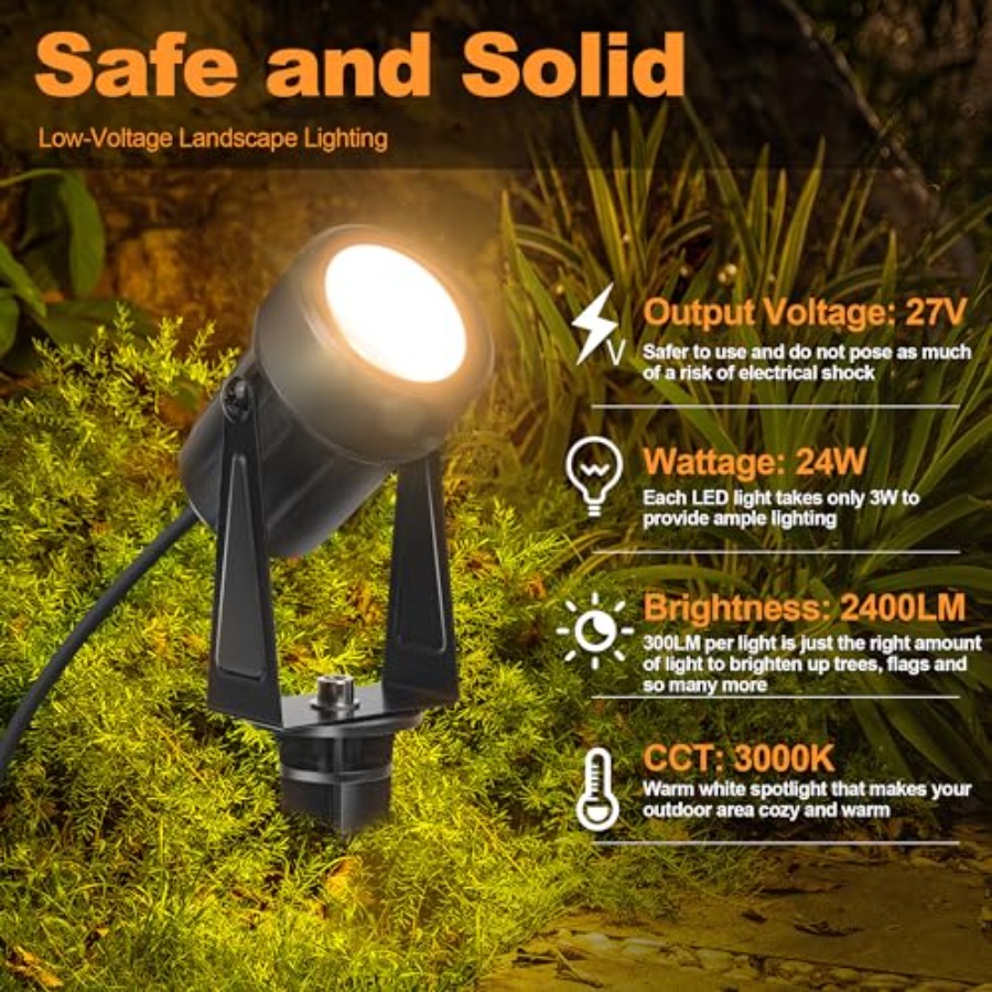 85.3FT LED Outdoor Landscape S - Outdoor Lighting Low Voltage avaliação e preço