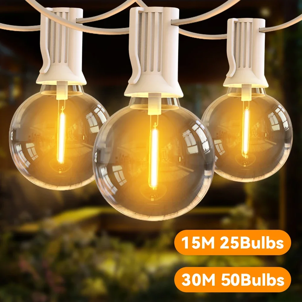 30M 15M Fairy String Light G40 - Outdoor Lighting Driveway avaliação e preço