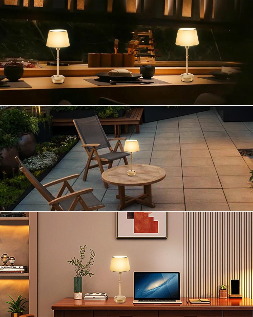 Portable Rechargeable Table La - Outdoor Lighting Restaurant avaliação e preço