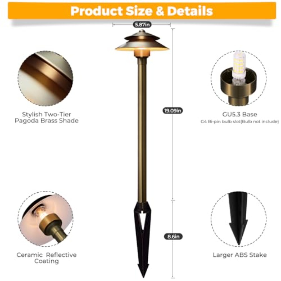 Solid Brass Low Voltage Landsc - Outdoor Lighting Low Voltage avaliação e preço