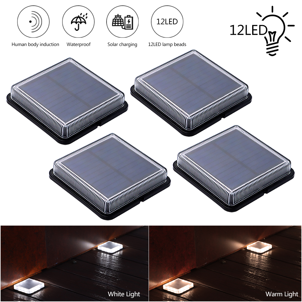 Solar Step Light Waterproof Ou - Outdoor Lighting Ground Fixtures avaliação e preço