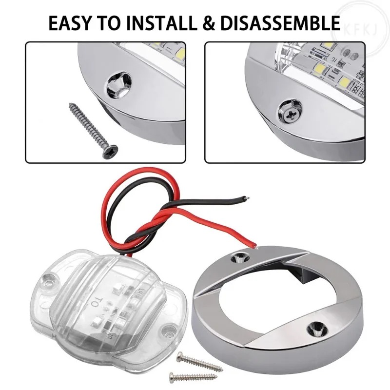 For Yacht Fishing Vessel 12V/2 - Deck Step Light avaliação e preço