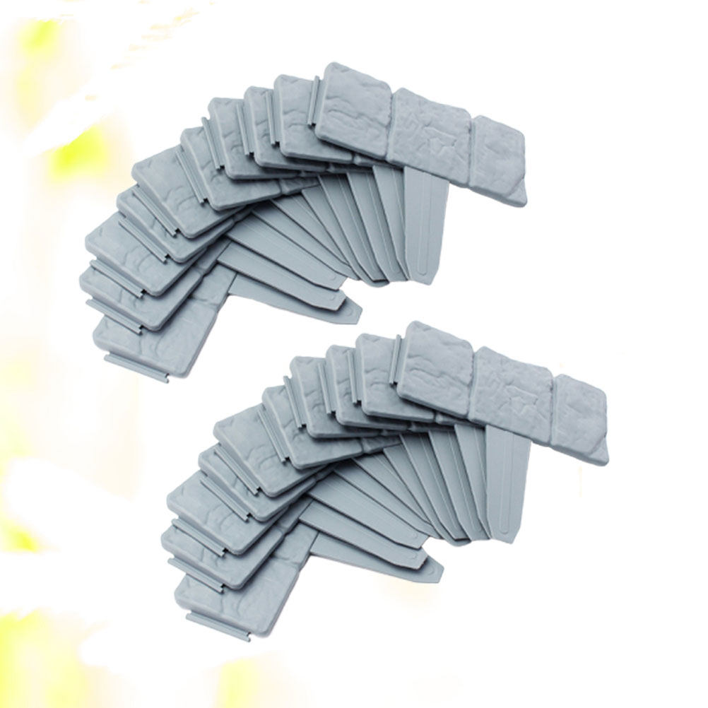 20Pcs PP Decorative Garden Fen - Outdoor Lighting Restaurant avaliação e preço