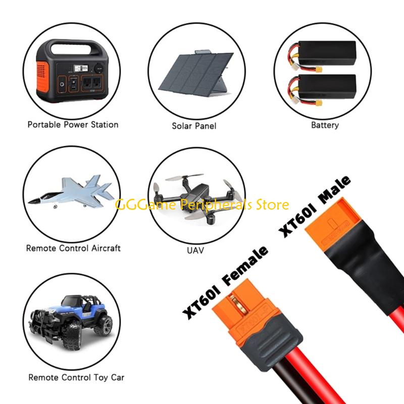 U55B Portable XT60i Battery Ch - Outdoor Lighting Extension Cable avaliação e preço