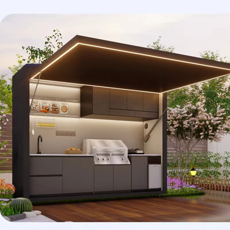 Aluminum Outdoor Kitchen Suite - Outdoor Lighting Restaurant avaliação e preço