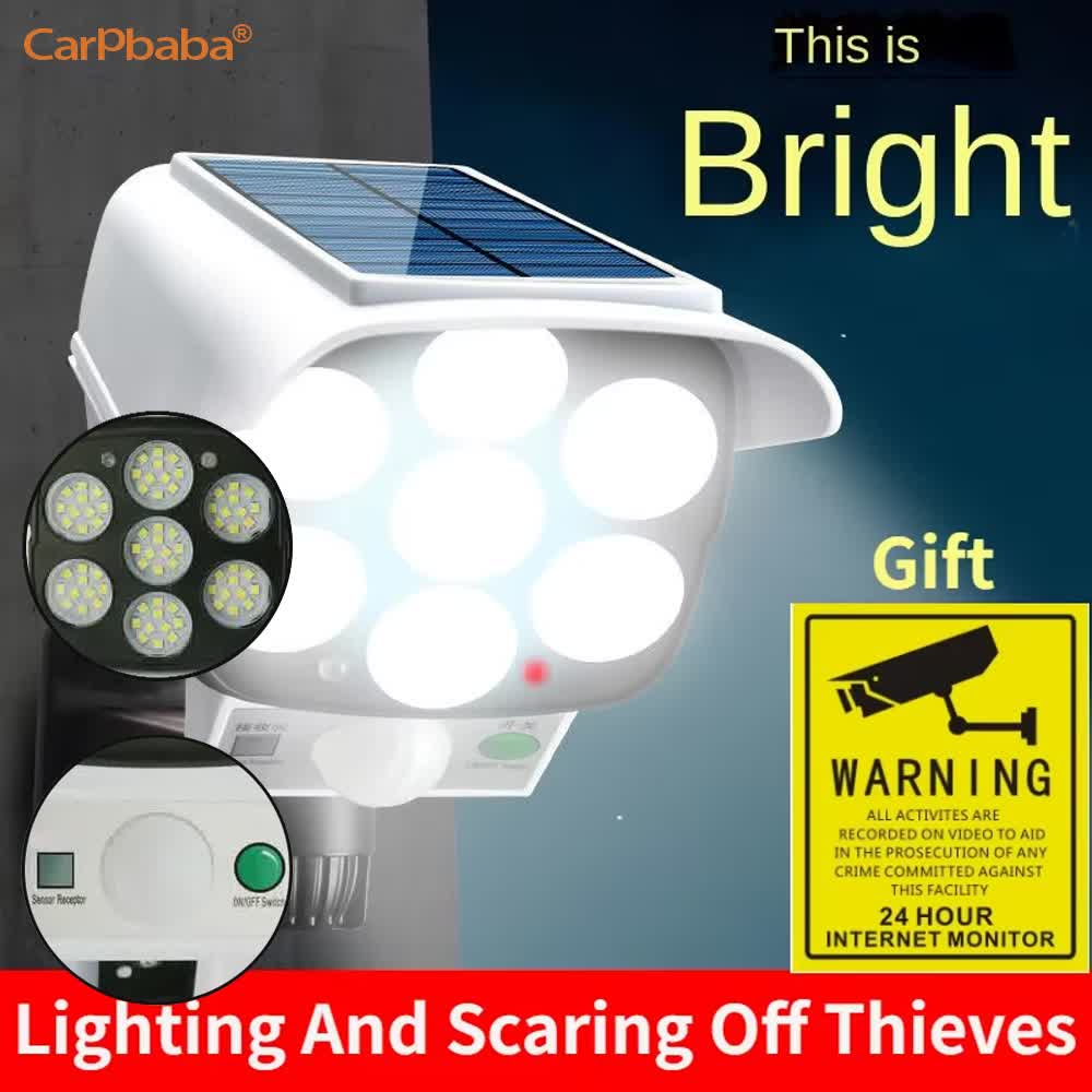 Outdoor Solar Light Motion Sen - Outdoor Lighting Wireless avaliação e preço