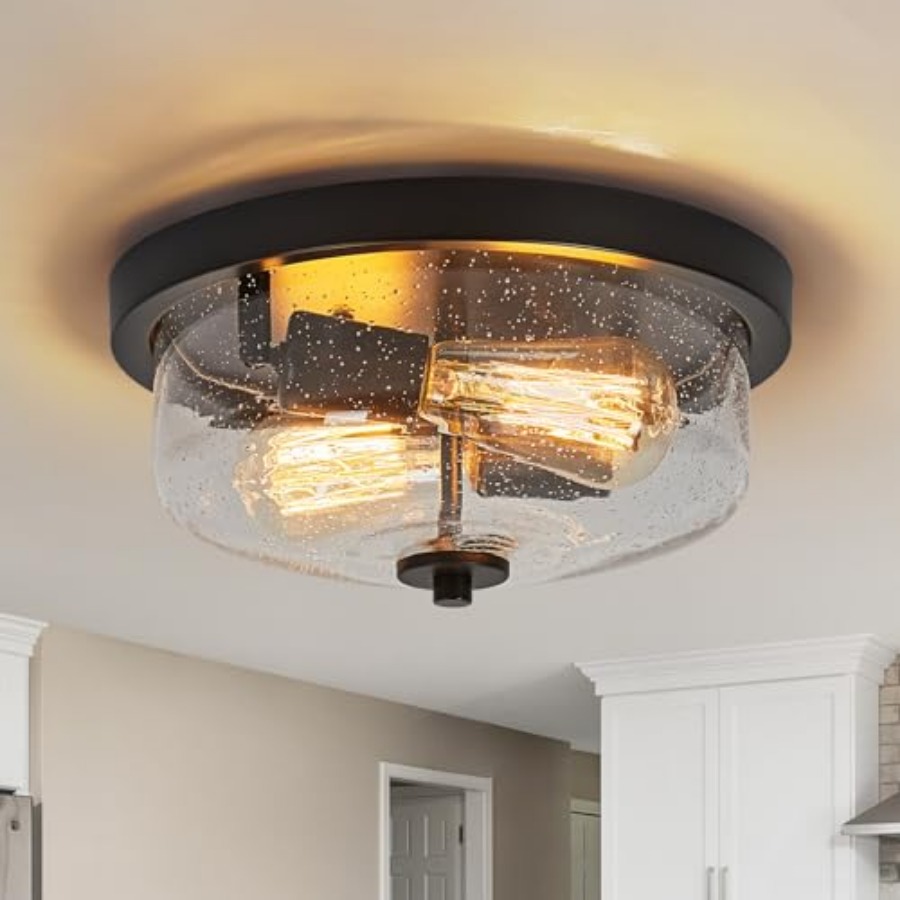 Flush Mount Ceiling Light Farm - Lighting Fixture Outdoor avaliação e preço